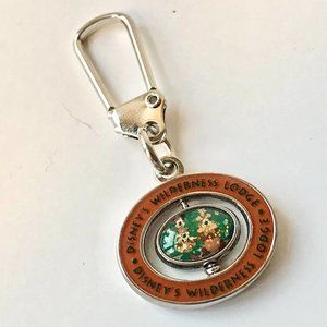 Vintage Disney Wilderness Lodge Resort Zipper Pull
